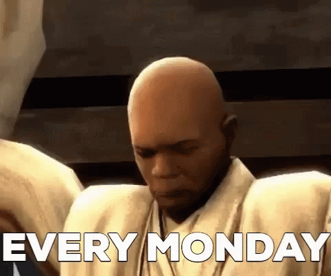 Mace Windu Every Manic Monday GIF