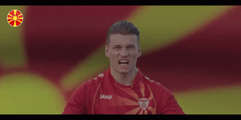 Macedonia Aleksandar Trajkovski Fierce Look GIF