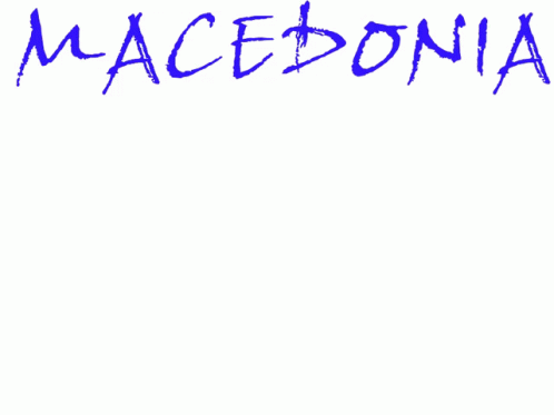 Macedonia Is Greek Animation GIF