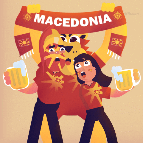 Macedonia Olympic Game Mascot GIF