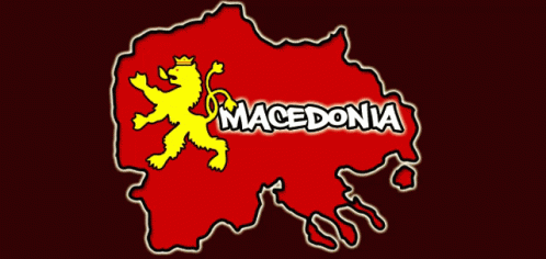 Macedonia Red Island Animation GIF