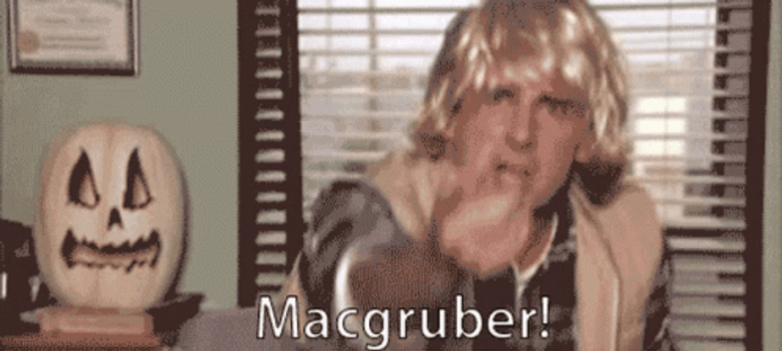 Macgruber Will Forte Screaming GIF