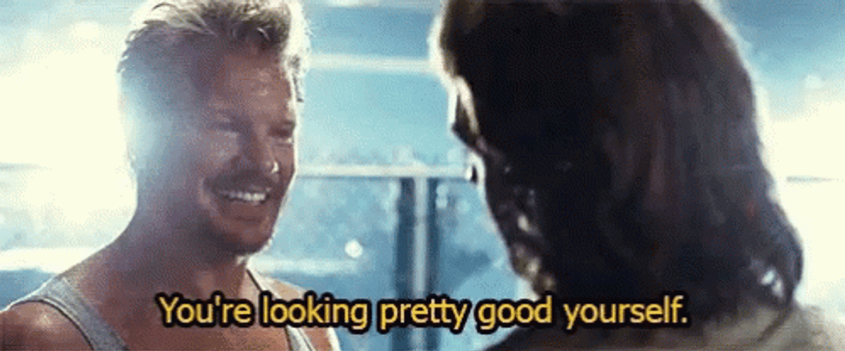Macgruber Youre Looking Pretty Good GIF