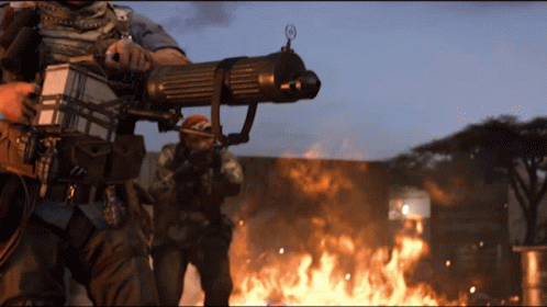 Call Of Duty Machine Gun GIF