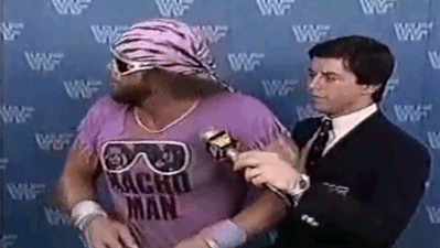 Macho Man You're In My Scope GIF