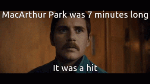 Mackarth Park 7 Minutes Long Hit Poster GIF