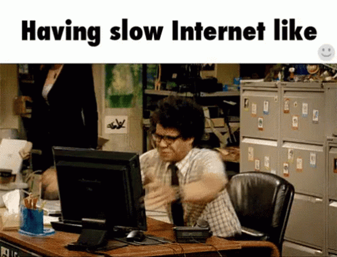 Mad At Slow Internet GIF