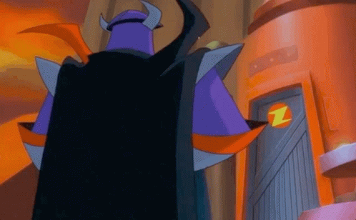 Mad Emperor Zurg Giggling GIF