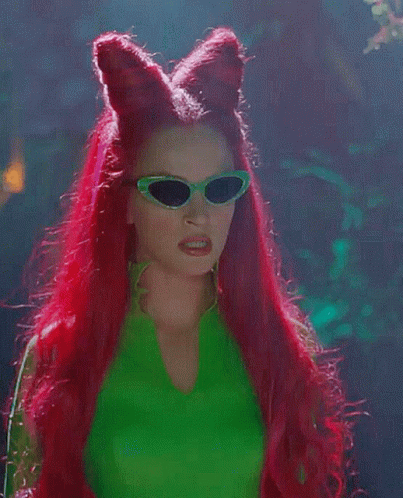 Mad Green Queen Poison Ivy GIF
