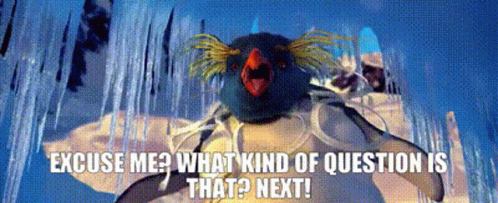 Mad Happy Feet Lovelace Next Question GIF