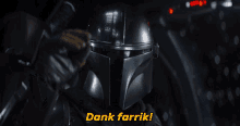 Mad Mandalorian Dank Farrik GIF