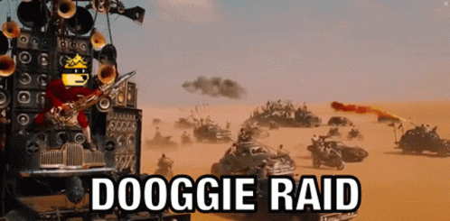 Mad Max Doggie Raid GIF