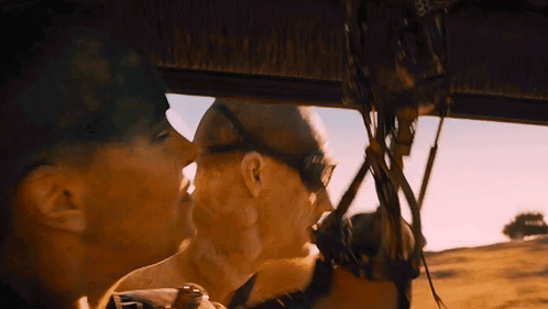 Mad Max Fury Road Imperator Furiosa Using Her Artificial Hand GIF