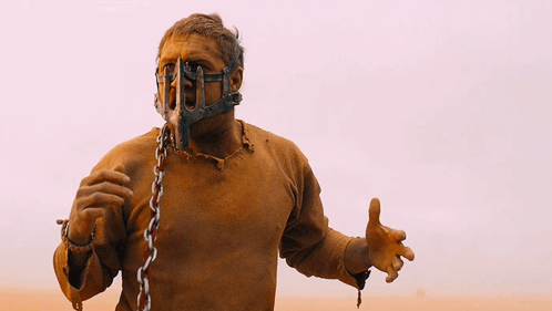 Mad Max Fury Road Max Rockatansky Confused About Where He Was GIF