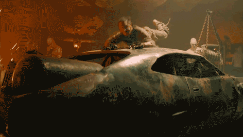 Mad Max Parkour Stunt GIF
