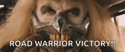 Mad Max Road Warrior Victory GIF