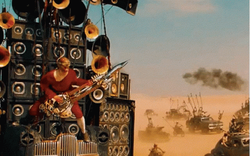 Mad Max The Doof Warrior GIF