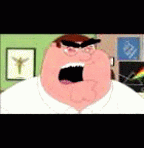 Mad Peter Griffin Meme Lol Troll GIF