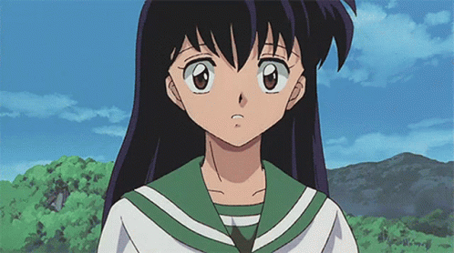 Mad Rage Kagome GIF