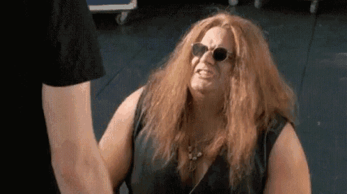 Mad Rocker Chris Farley GIF