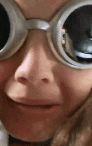 Mad Scientist Atomic Ray Goggles Excited GIF