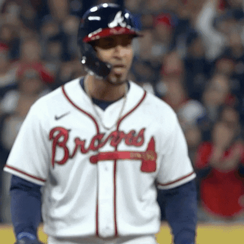 Mad Shouting Atlanta Braves Chop GIF
