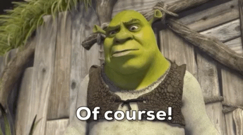 Mad Shrek Conversing With Donkey GIF