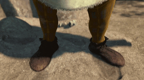 Mad Shrek Giving An Intense Stare GIF