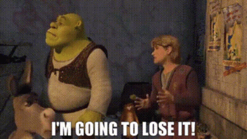 Mad Shrek Talking To Arthur Pendragon GIF