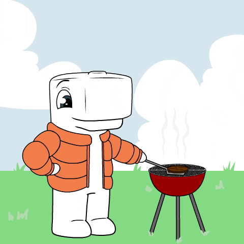 Mad Whale Hello July GIF