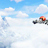 Madagascar Marty Flying GIF