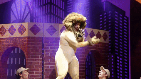 Madagascar Theater Animals Dancing GIF