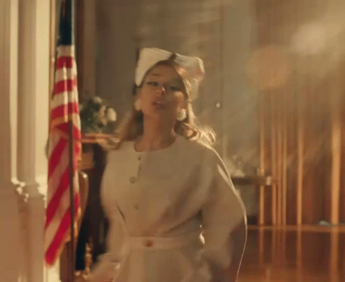 Madam President Ariana Grande At White House GIF