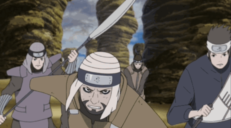 Madara Uchiha And Villains Fight GIF