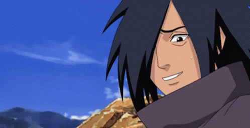 Madara Uchiha Happily Speaking GIF