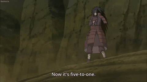 Madara Uchiha I've Got A Question GIF