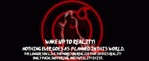 Madara Uchiha Sharingan Naruto Wake Up To Reality GIF