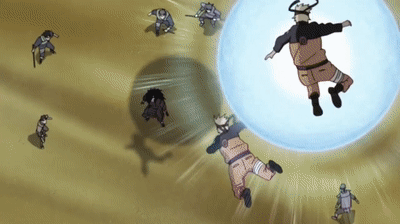 Madara Uchiha Stamping Foot Power GIF