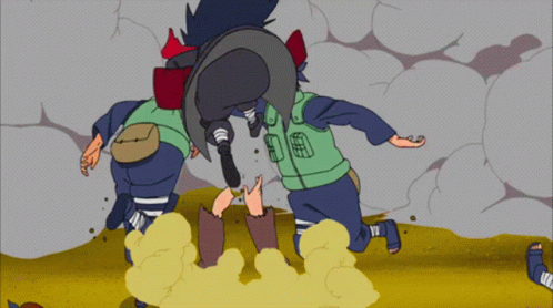 Madara Uses Taijutsu Skills GIF