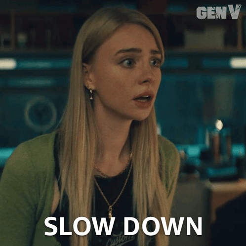 Maddie Phillips Worried Slow Down GIF