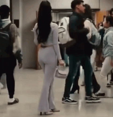 Sassy Maddy Perez Looking Around Euphoria GIF