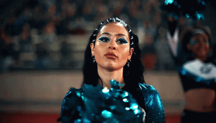 Maddy Euphoria Nonchalant Cheering GIF