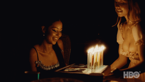 Maddy Perez Birthday Candles Euphoria GIF