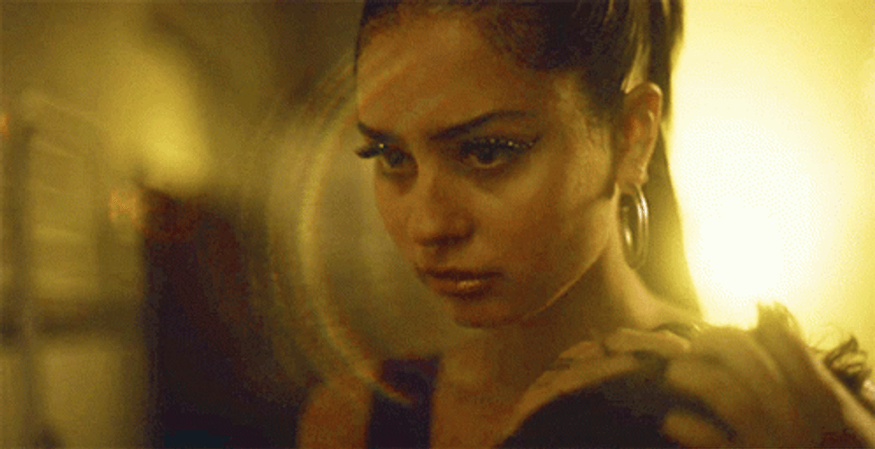 Maddy Perez Irritated Stare Down Euphoria GIF