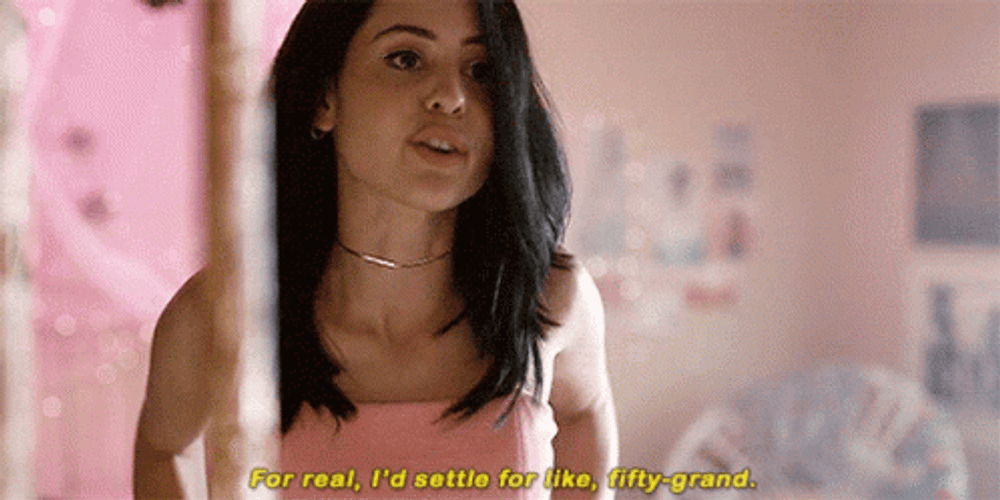 Maddy Perez Settling For Fifty Grand GIF
