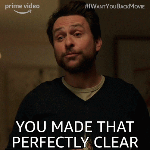 Made That Perfectly Clear Understood GIF