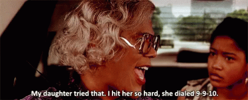 Cheeky Madea Simmons Talking GIF