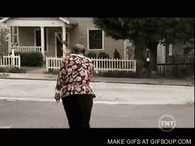 Madea Funny Walk Away GIF