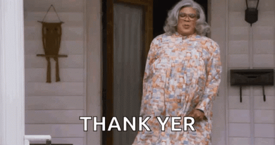 Madea Simmons Thank Yer Meme GIF