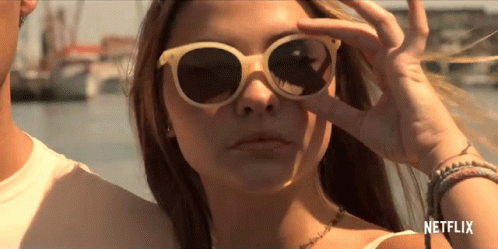 Madelyn Cline Sunglasses Off Outer Banks GIF
